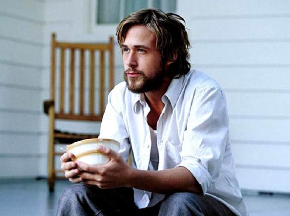 Hot, yet especially considering this rather unfortunate Depression Scruff, not nearly JGL hot. The Notebook
