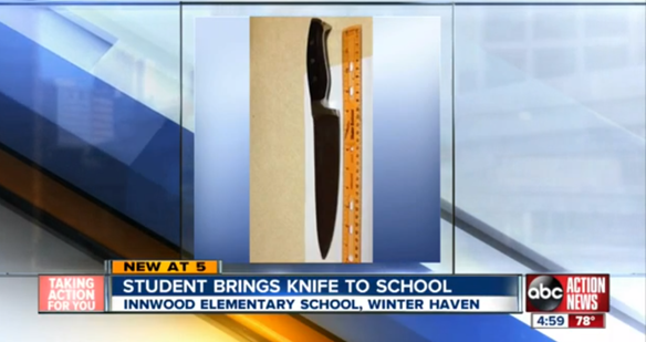 11-Year-Old Bullied For "Gay Tendencies" Brings Butcher Knife To School