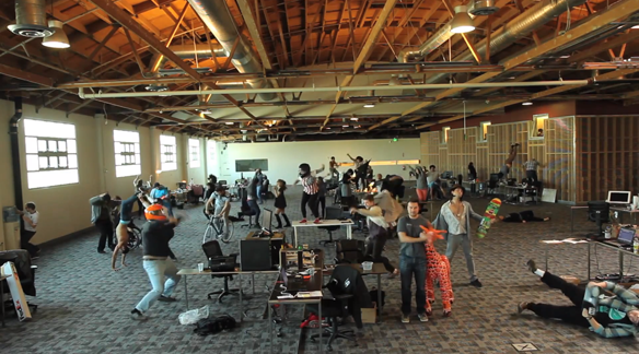 Watch An Entire Office Dance "The Harlem Shake"