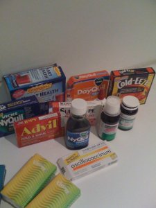 (my recovery kit after kids leave)