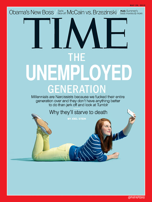 Here's A Different Take On The TIME Magazine Cover About Millenials