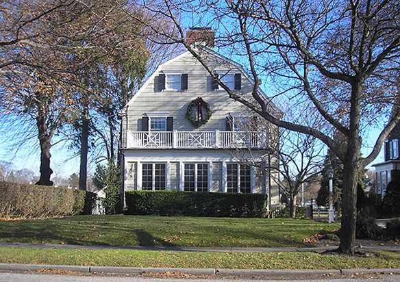 The house from the film The Amityville Horror, built circa 1924