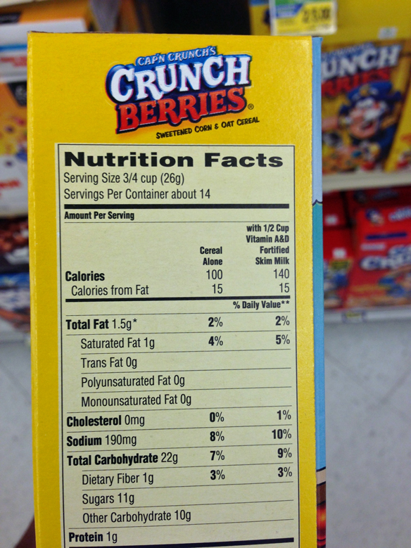10 Junk Food’s Serving Sizes Vs. The Amount We Actually Eat