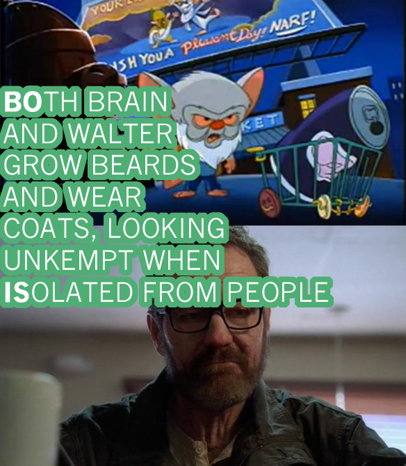 The Magnificent Similarities Between Breaking Bad & Pinky And The Brain