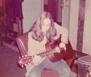 early december 1971 stacy and guitar