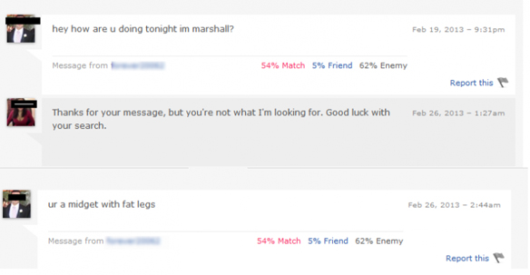 Incredibly Rude, Obnoxious, Ridiculous Messages That'll Make You Not Want To Do Online Dating