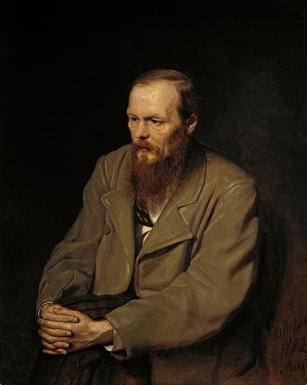 Portrait of Fedor Dostoyevsky, by Vasily Perov.