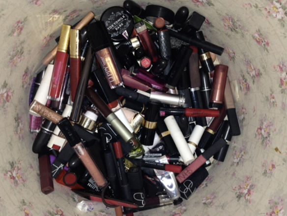 My personal lipstick collection is *slightly* extensive...
