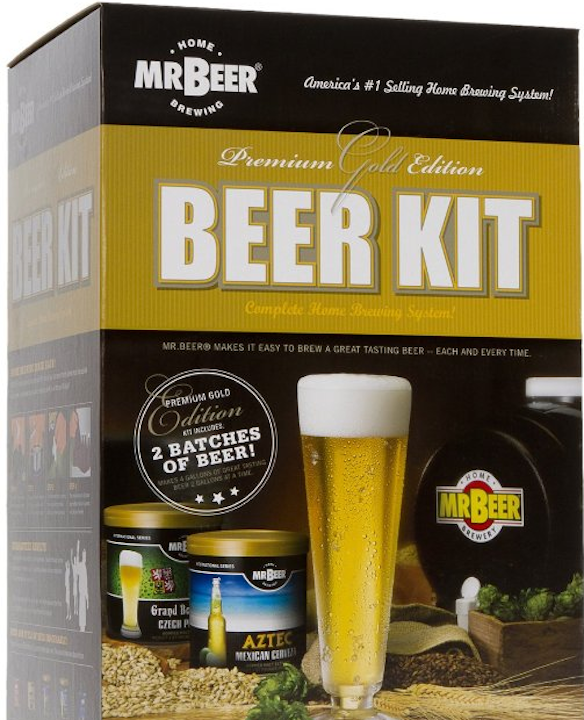 Mr. Beer Gold Edition Beer Kit