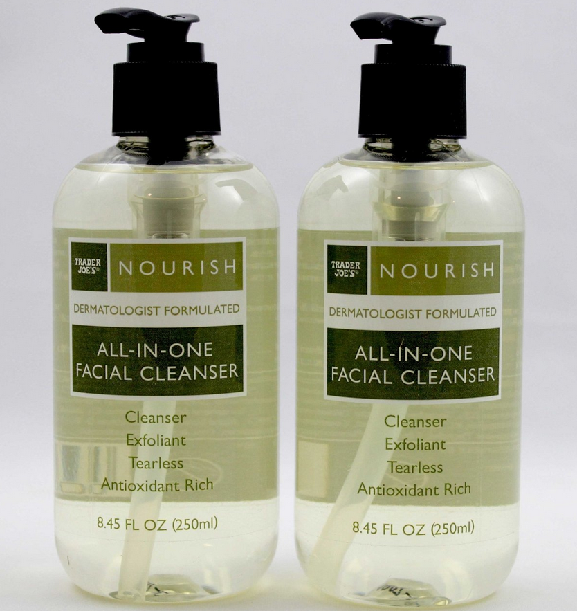 Trader Joes Nourish All-in-one Facial Cleanser