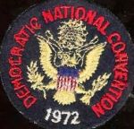 1972 july convention patch