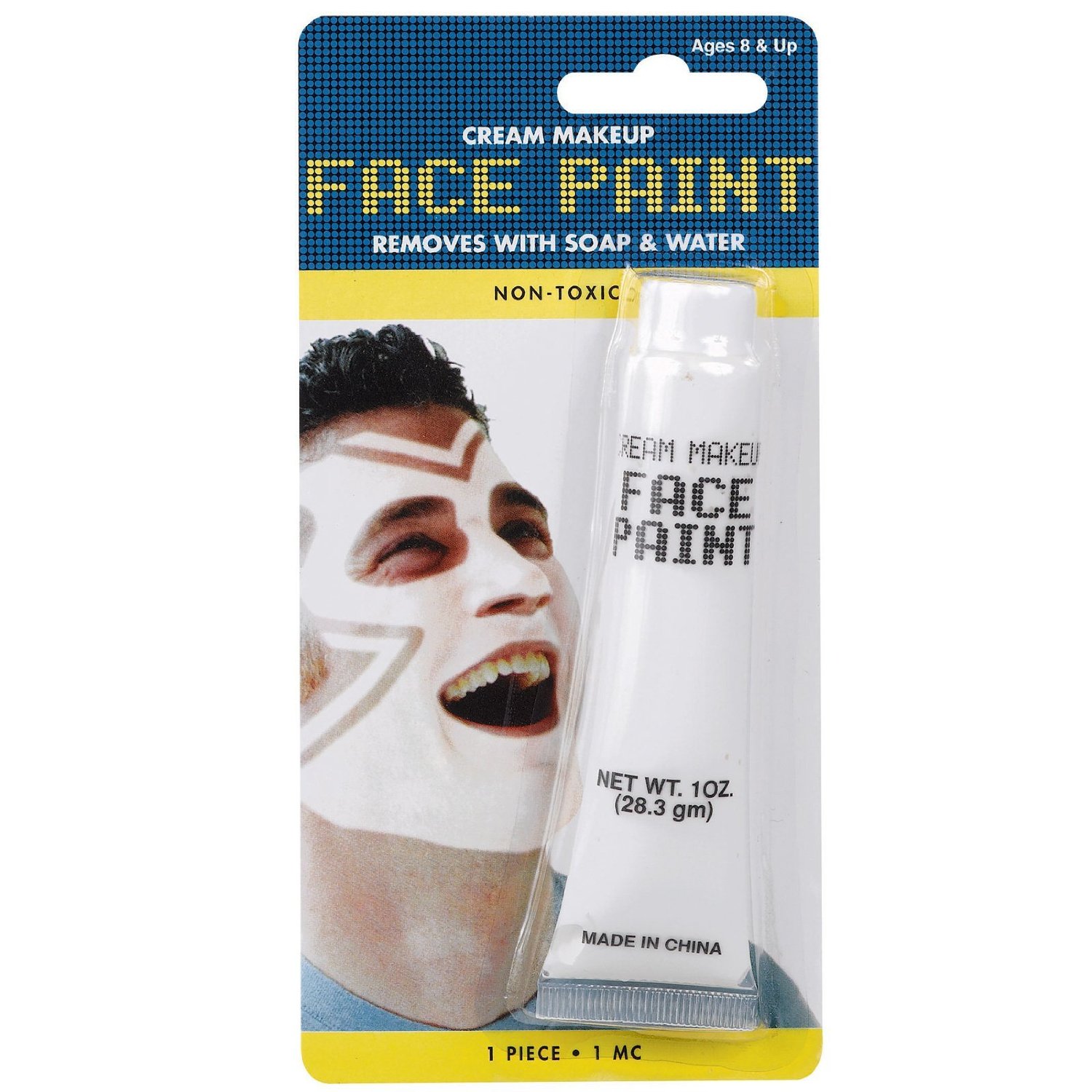 AMSCAN Face Paint, 1-Ounce, White