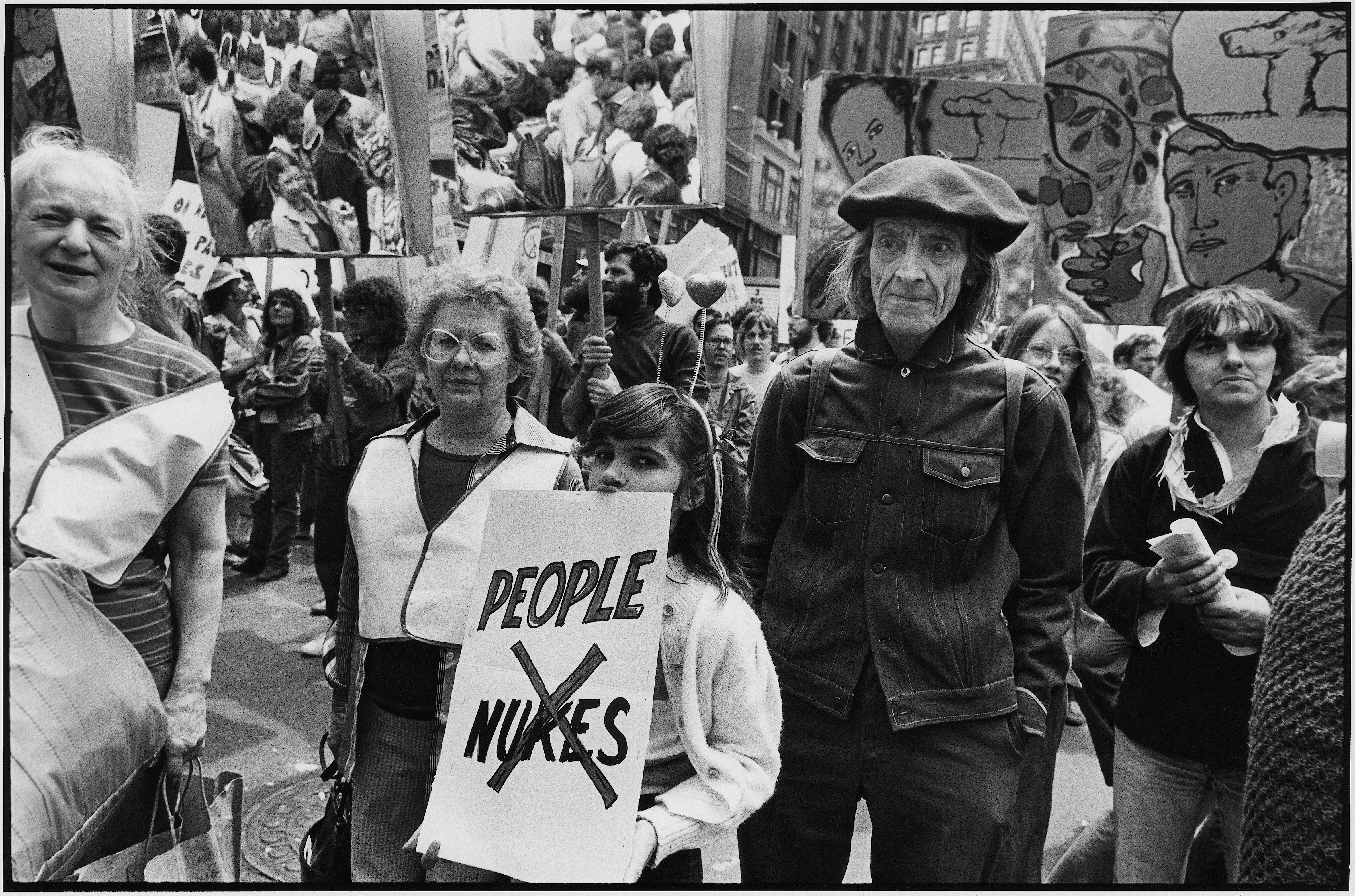Anti-nuke march, June 12, 1982 Richard Sandler Photography