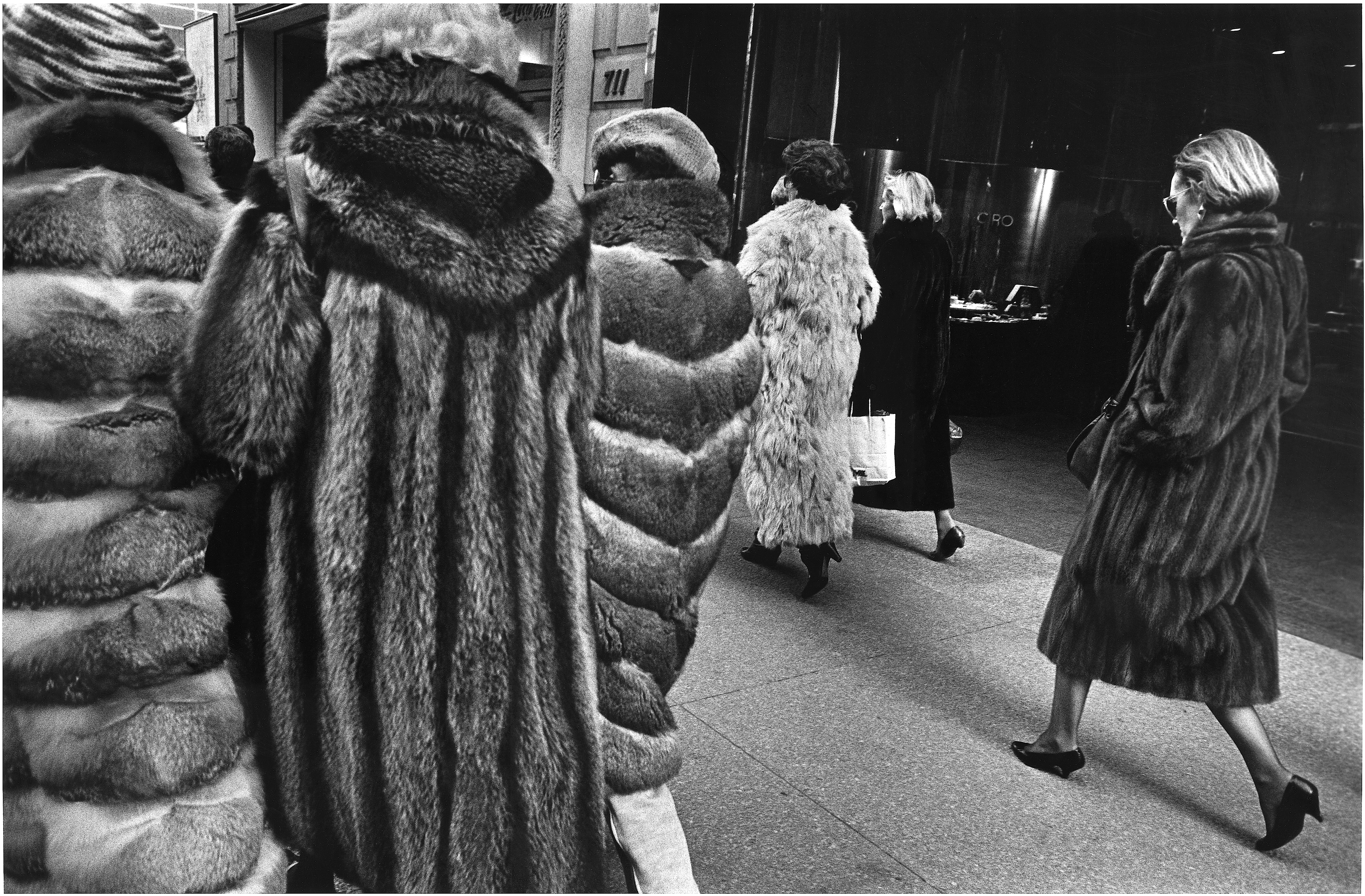 Furs on 5th Ave., 1984 Richard Sandler Photography