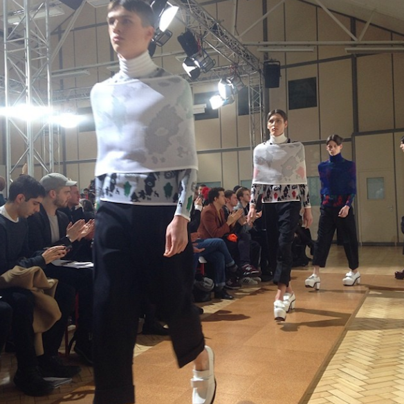 jw_anderson finale for his A/W mens 2014 show last week in London.