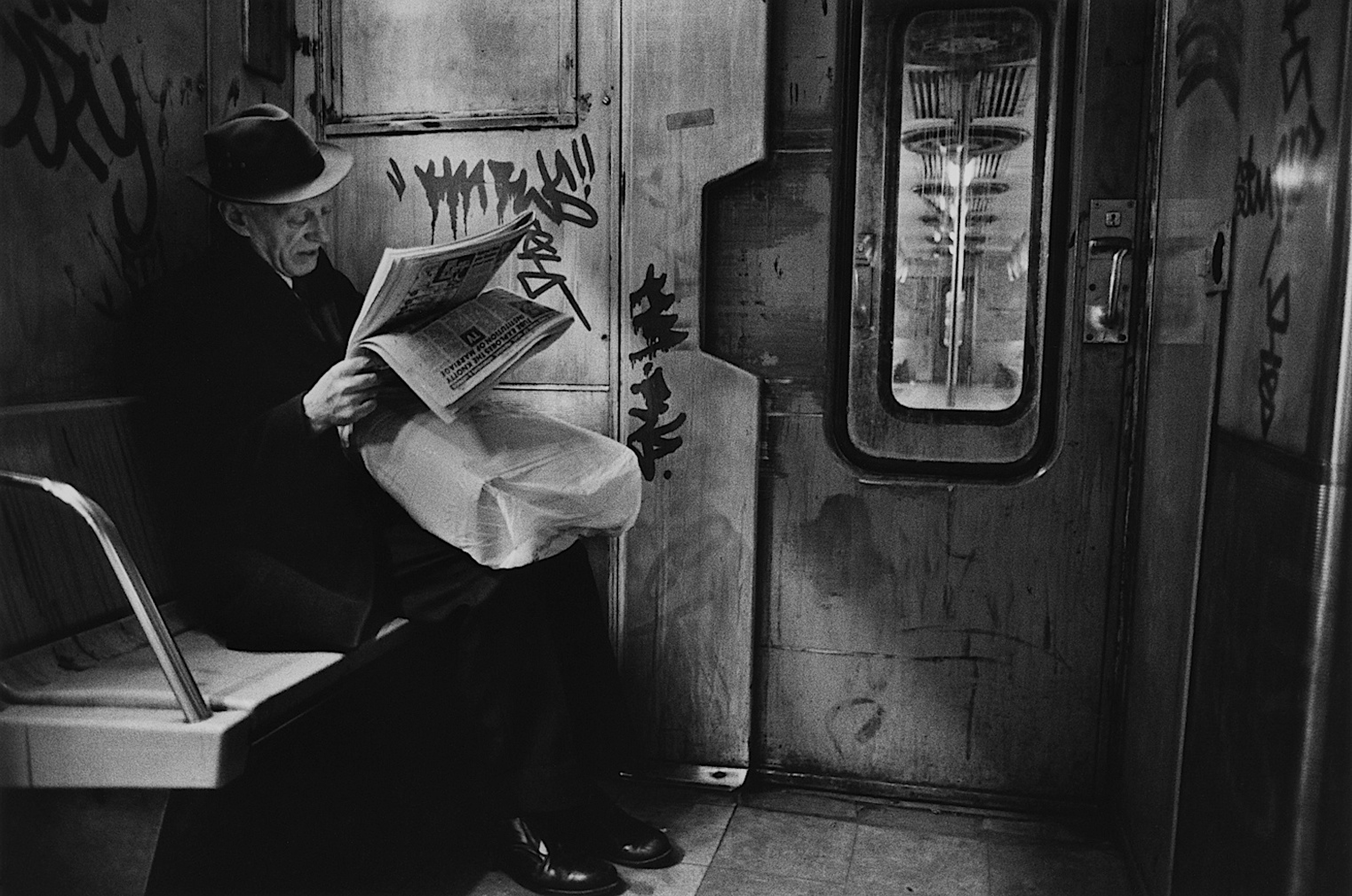 Subway noir, 1987 Richard Sandler Photography