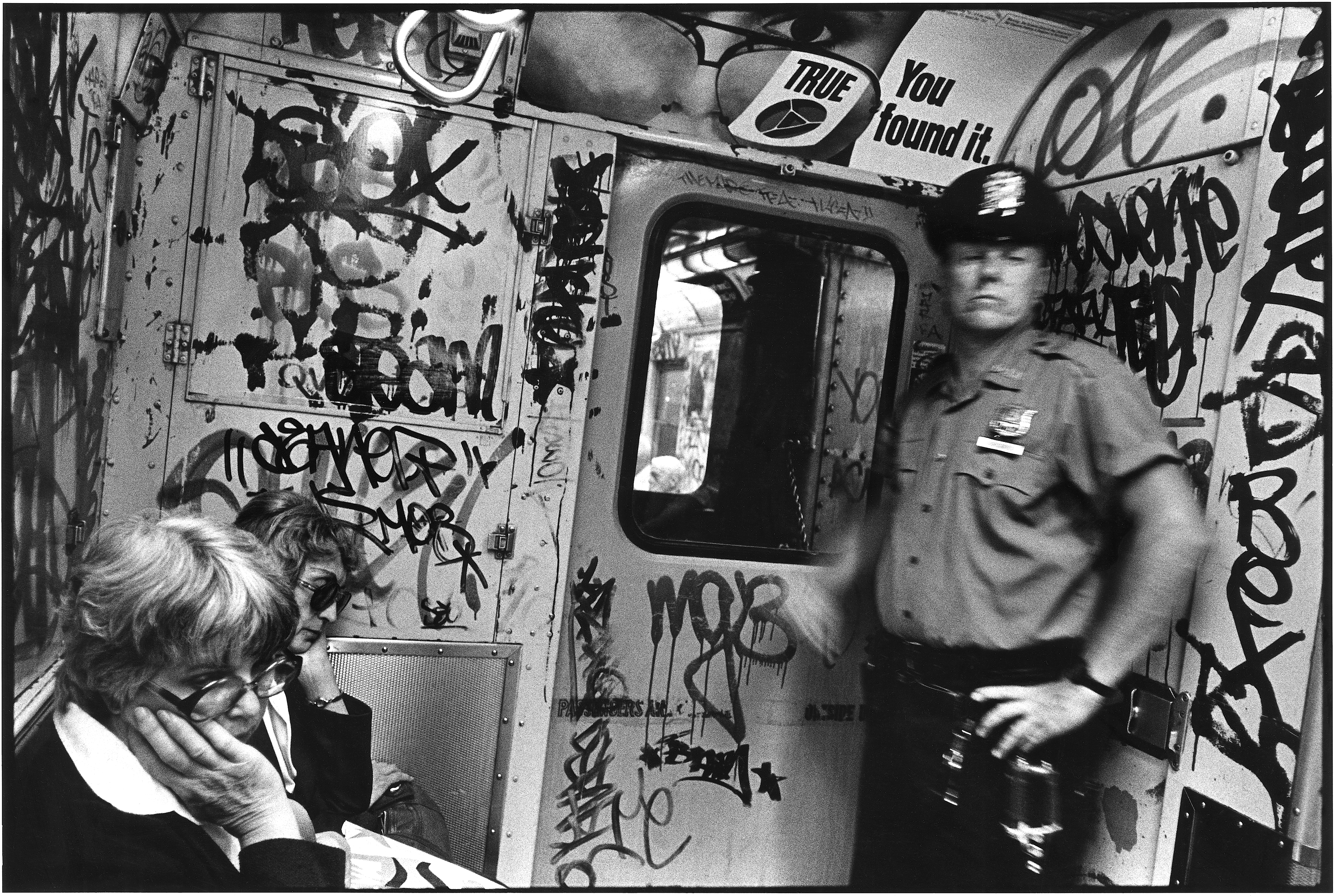 Graffiti subway, 1984 Richard Sandler Photography