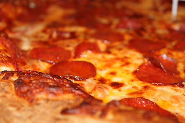 True love means baking a pizza for your loved one before they come home from work (or buy a box of pizza as you go home from work). It works both ways. image — Flickr / brendan-c