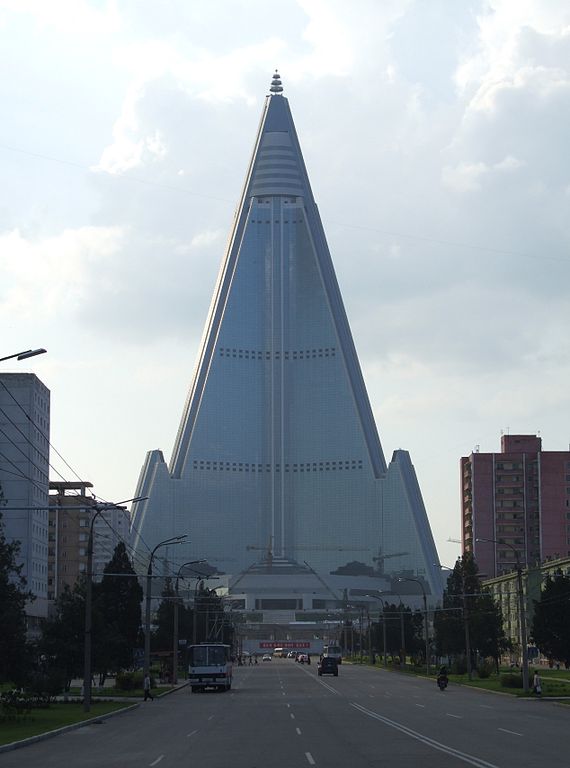 Ryugyong Hotel, August 2012.