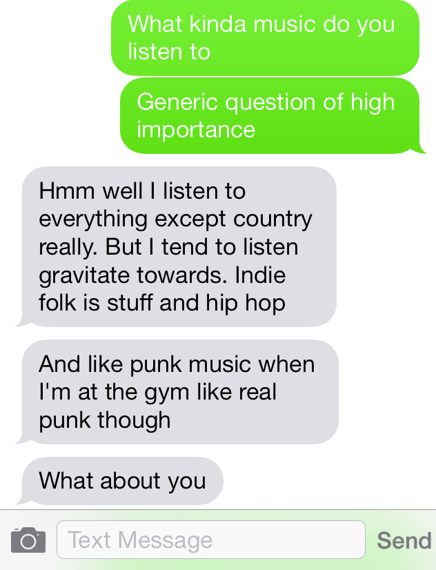 To text guy something a Clever questions