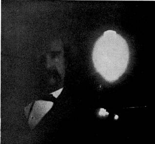Mark Twain 01-1894 Tesla Lab exposure time 10 minutes 1895-03