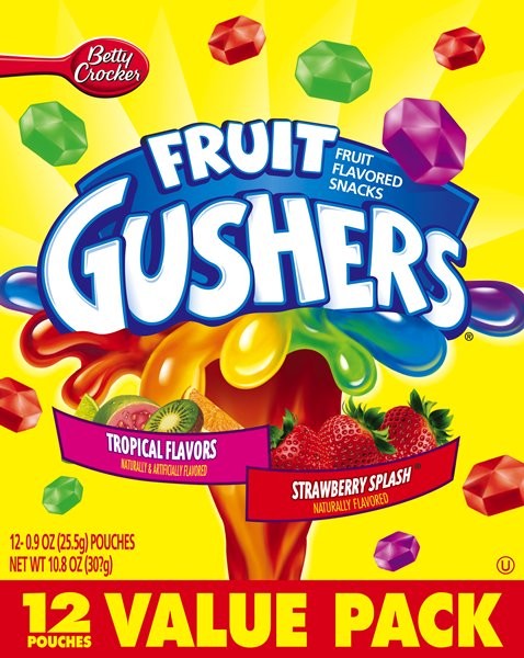 Fruit Gushers Variety Pack ( 28 Pouches) 