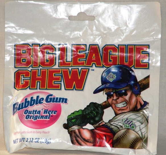 Big League Chew, Outta' Here Original Bubble Gum, 2.12-Ounce Pouches (Pack of 12) 