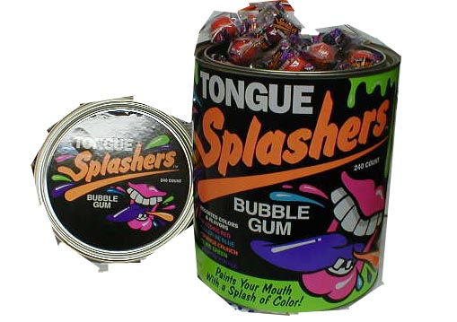 Tongue Splashers Assorted Bubble Gum (36 count) 