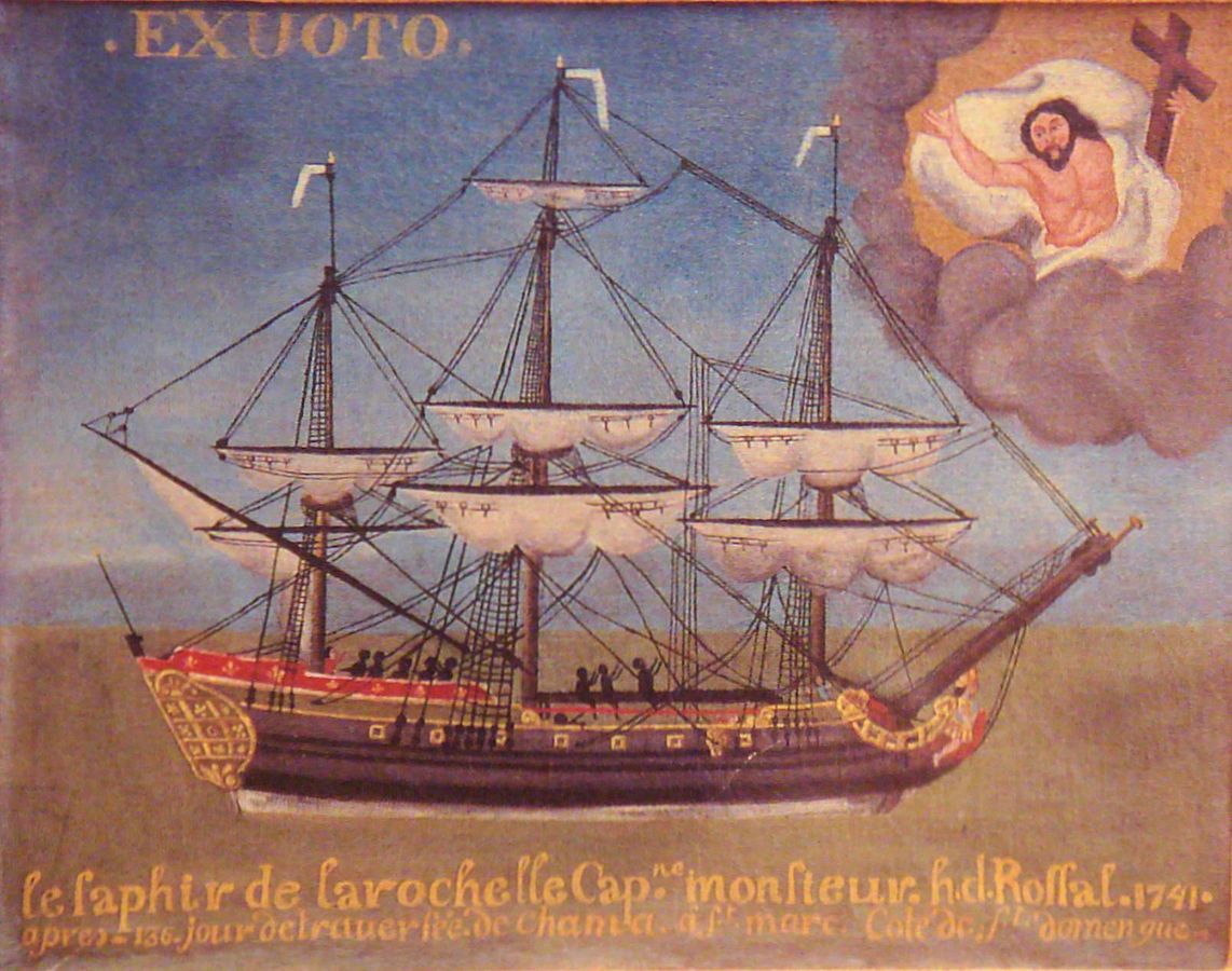 La_Rochelle_slave_ship_Le_Saphir_1741