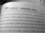 late january 1973 diary jan 19