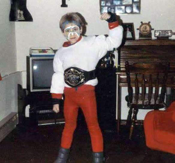 My Halloween costume, 1988.