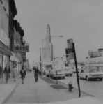 early march 1973 driving down flatbush ave march 1