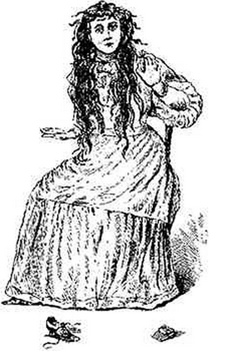 An artist's drawing of The Bell Witch,  Wikimedia Commons