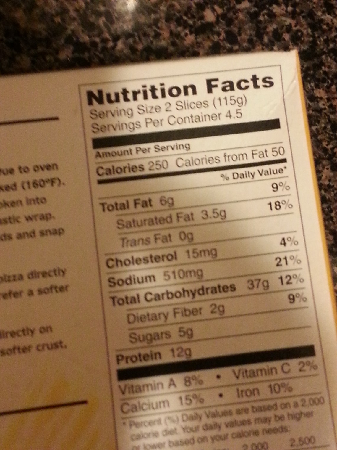 That's the serving size?