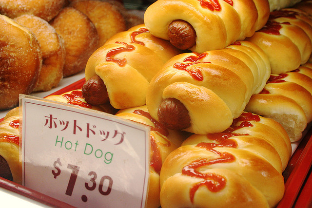 Bunned Up Hot Dogs via Robyn Lee