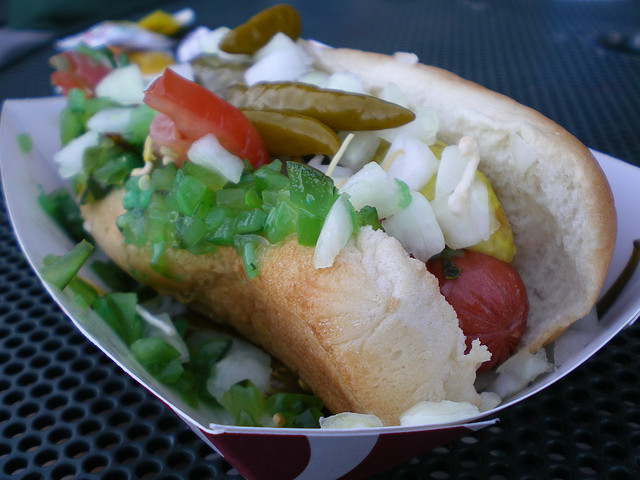 But Let's End Where We Began, The Perfect Chicago Style Dog via Jen Waller