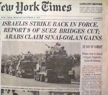1973 early october NYT War in Mideast
