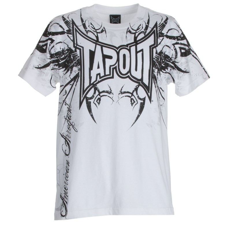 Tapout Men's Logo T-Shirt Short Sleeve Crewneck Tee MMA