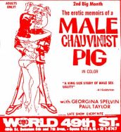 late sept 1973 male chauvinist pig x-rated