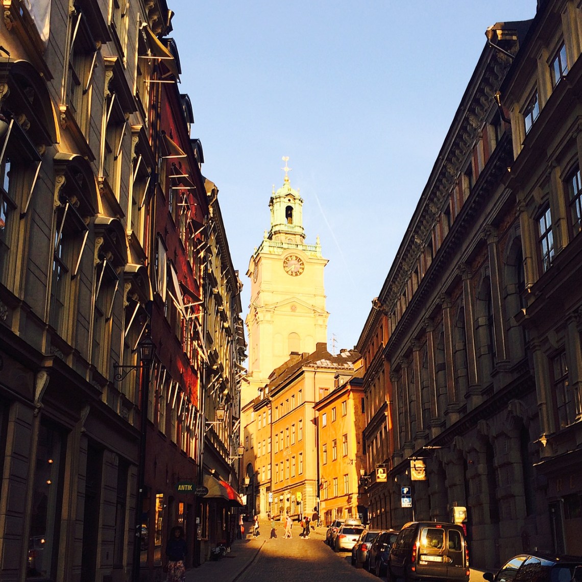 Beautiful Stockholm at sunset. Photo by Katie Devine.