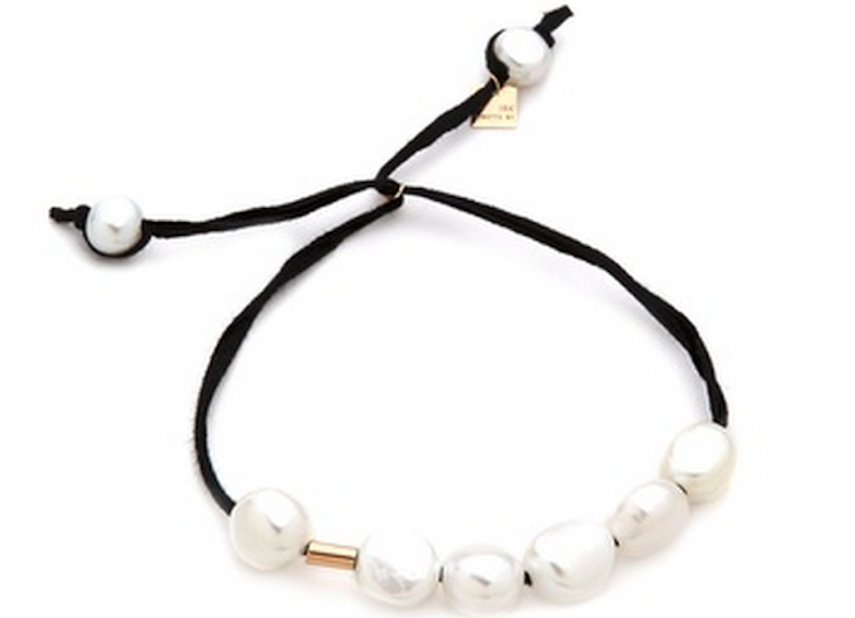 Pearl Cotton Bracelet.