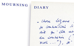 Roland Barthes: Mourning Diary