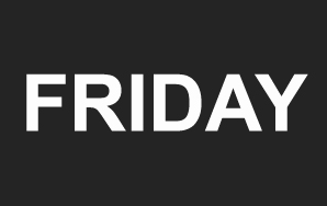 What I Did the Last Five Black Fridays