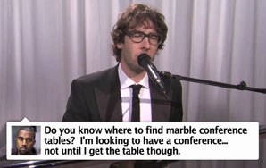 Josh Groban’s Hysterical “The Best Tweets of Kanye West”