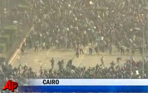 Mubarak Announces That He Won't Seek Reelection, Then Sends in Thugs to Deal With Protesters