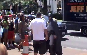 Speaking of Batman, Here’s a Video of Batman Getting Beaten Up in Las Vegas