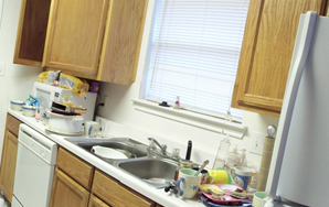 How To Deal With A Mess Like A 20-Something: Kitchen Messes Edition