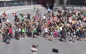 It’s Not Unusual! Here’s A ‘Carlton Dance’ Flash Mob!