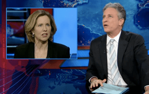 Watch Jon Stewart Make Fun Of Women In Military Opponents