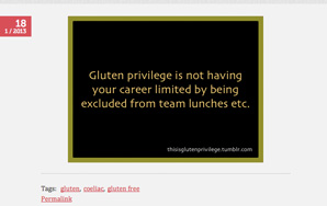 Having A Gluten Allergy Does Not Make You A Victim